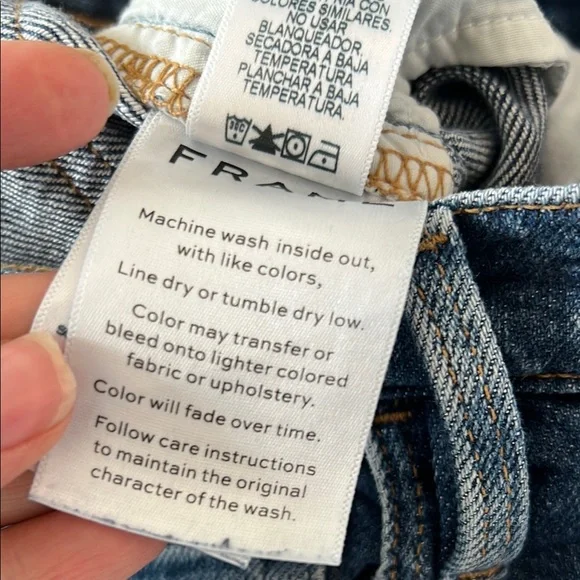 Frame Denim Le Nouveau Straight Size 29 - Picture 5 of 6